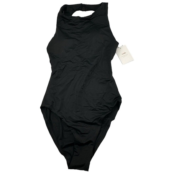 Andie Swim The Corsica One Piece Swimsuit High Neck Womens Size M - Picture 5 of 11